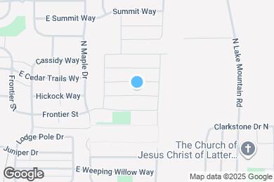 Map image of the property - 2373 Buckskin Way