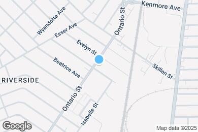Map image of the property - 519 Ontario St