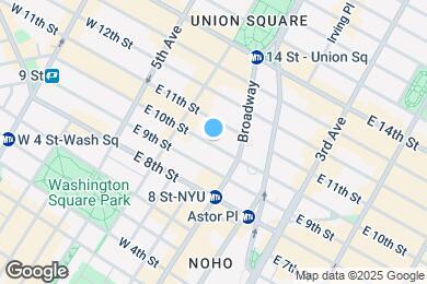 Map image of the property - 43 E 10th St
