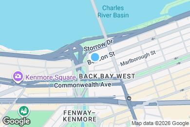 Map image of the property - 529 Beacon Street
