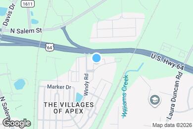 Map image of the property - Crestview at Apex