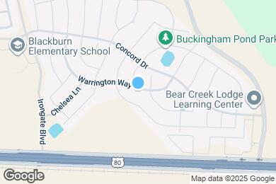 Map image of the property - 1209 Warrington Way