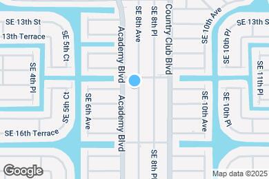 Map image of the property - 1434 SE 8th Ave