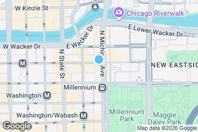 Map image of the property - 180 N Michigan Ave