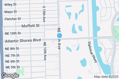 Map image of the property - 901 NE 14th Ave