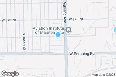 Map image of the property - 1629 W 38th St