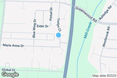 Map image of the property - 7802 Texlyn Ct