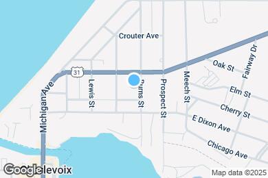 Map image of the property - 207 Burns St