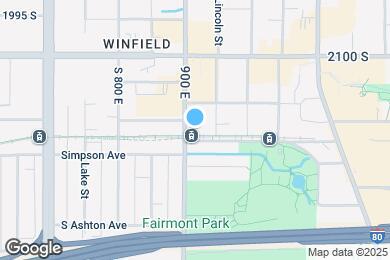 Map image of the property - 2201 S 900 E