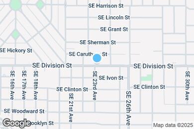 Map image of the property - 2247 SE Division St