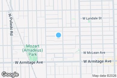 Map image of the property - 3713 W Shakespeare Ave