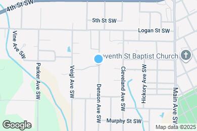 Map image of the property - 704 Denson Ave SW