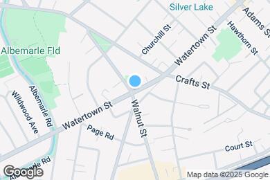 Map image of the property - 583 Watertown St