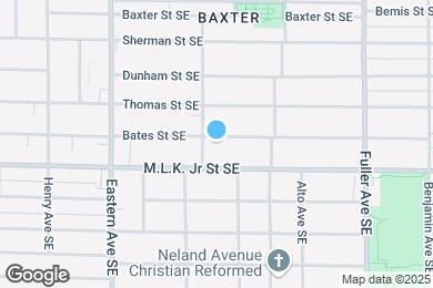 Map image of the property - 940 Bates St SE