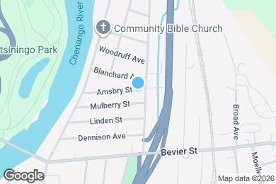 Map image of the property - 32 Amsbry St