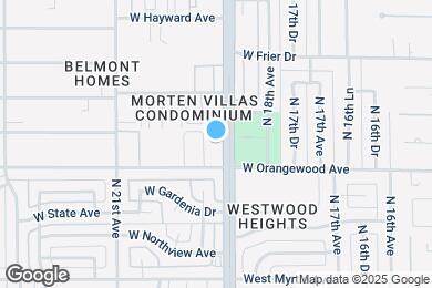Map image of the property - 7528 N 19th Ave