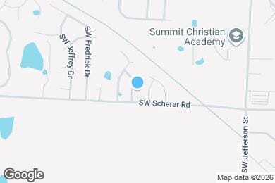 Map image of the property - 1641 SW Highland Dr