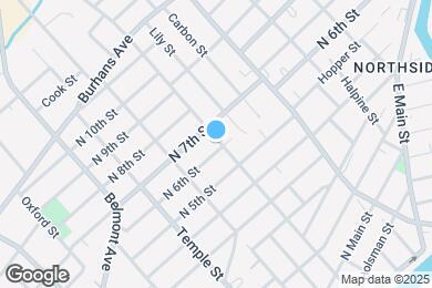 Map image of the property - 117 N 6th St