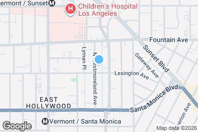 Map image of the property - 1212 N Westmoreland Ave