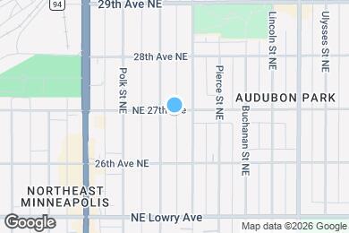 Map image of the property - 1110 27th Ave NE