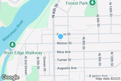 Map image of the property - 614 Winton St