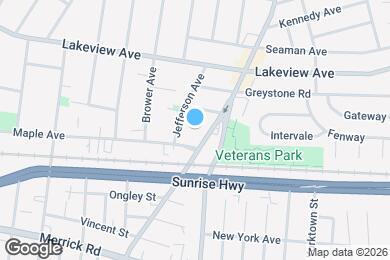 Map image of the property - 1 Jefferson Ave