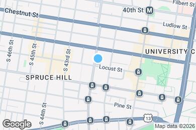 Map image of the property - 217 S 42nd St