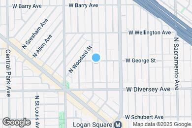 Map image of the property - 2855 N Spaulding Ave