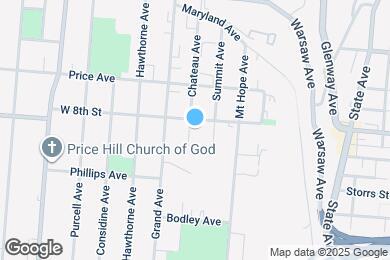 Map image of the property - 760 Chateau Ave