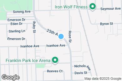 Map image of the property - 3822 25th Ave