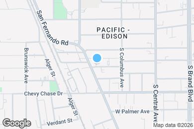 Map image of the property - Garfield Avenue Apartments