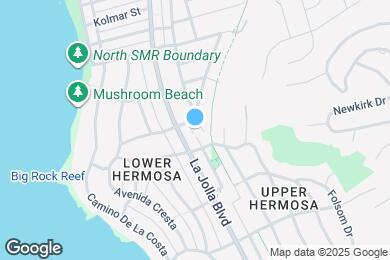 Map image of the property - The Leland – Luxury Interiors. Coastal Energy. Fully Pet-Friendly Living in La Jolla.