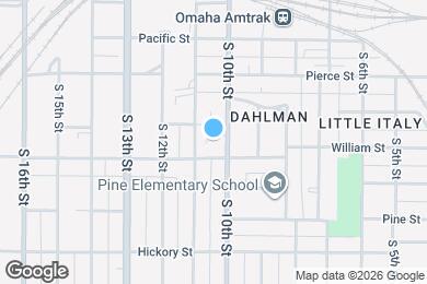 Map image of the property - 1240 S 10th St
