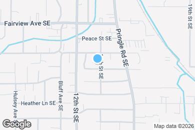 Map image of the property - 3107 13th St SE