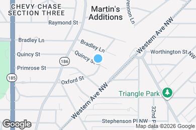 Map image of the property - 152 Quincy St