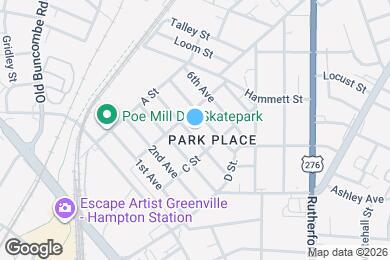 Map image of the property - 519 4th Ave