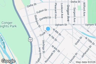 Map image of the property - 704 Cook St