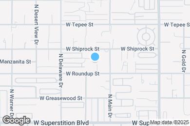 Map image of the property - 2110 W Roundup St
