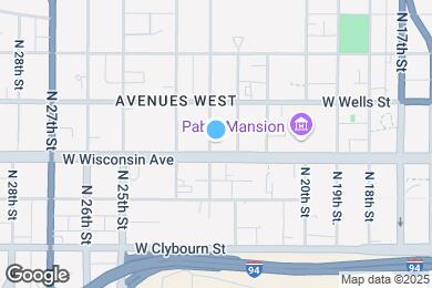 Map image of the property - 2224 W Wisconsin Ave