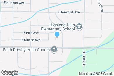 Map image of the property - Thoughtfully Designed 3 Bedroom 2 bathroom Home with Open Kitchen and Private Deck