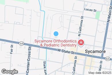 Map image of the property - 441 W Exchange St