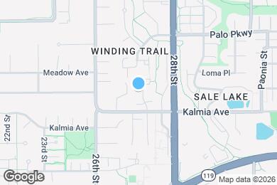 Map image of the property - 3643 Roundtree Ct