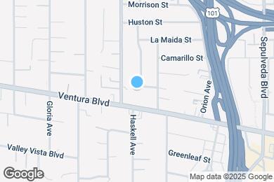 Map image of the property - 15610 Moorpark St