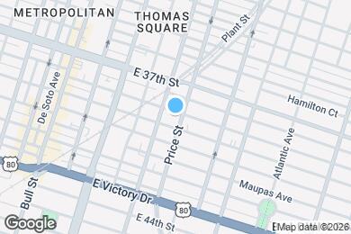 Map image of the property - 413 E 38th St