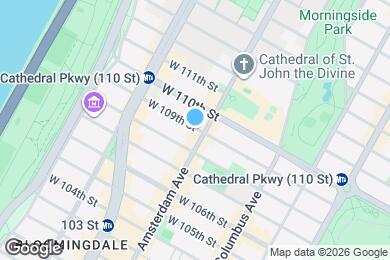 Map image of the property - Room in Shared 3 bed/1 bath home in Upper West Side