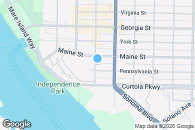 Map image of the property - 314 Marin St