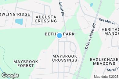 Map image of the property - 1303 Cricket Ridge Dr