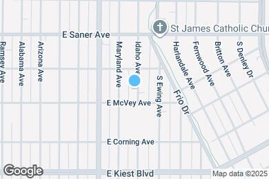 Map image of the property - 2931 Idaho Ave