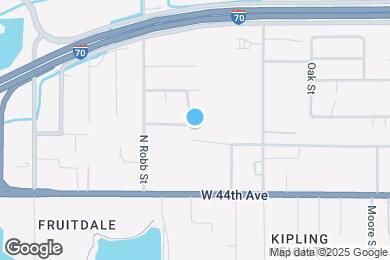 Map image of the property - 11210 W 46th Ave