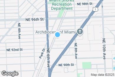 Map image of the property - 675 NE 93rd St